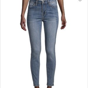 True Religion Halle high rise super skinny  blue jeans in Whiskey Creek size 28